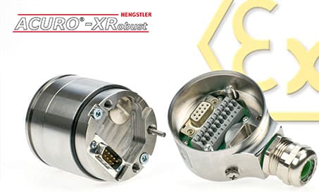 Hengstler Encoders ensure safe explosion-proof positioning in hazardous areas