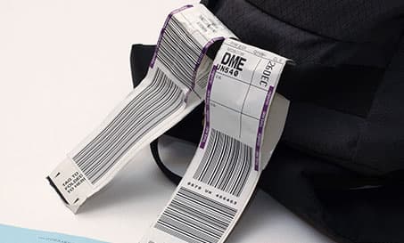 Baggage Drop Label Printer
