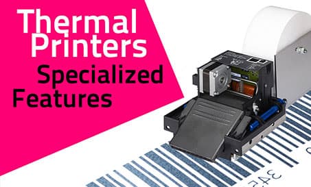 Special Features for Kiosk Printers