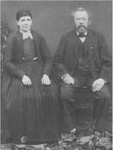 The company founder Johannes Hengstler (the elder) with his wife Anna née Hauser